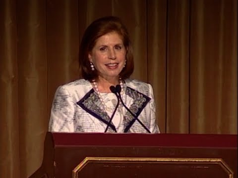 Abby Milstein speaks at the New York Legal Assistance Group’s 2011 gala, at which she was honored with the Visionary of Justice Award.